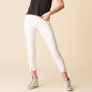 AMO denim Twist slim fit jeans in Sea Salt 25